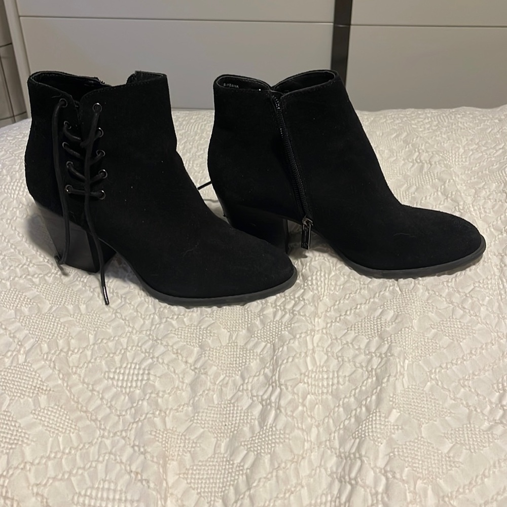 black boots